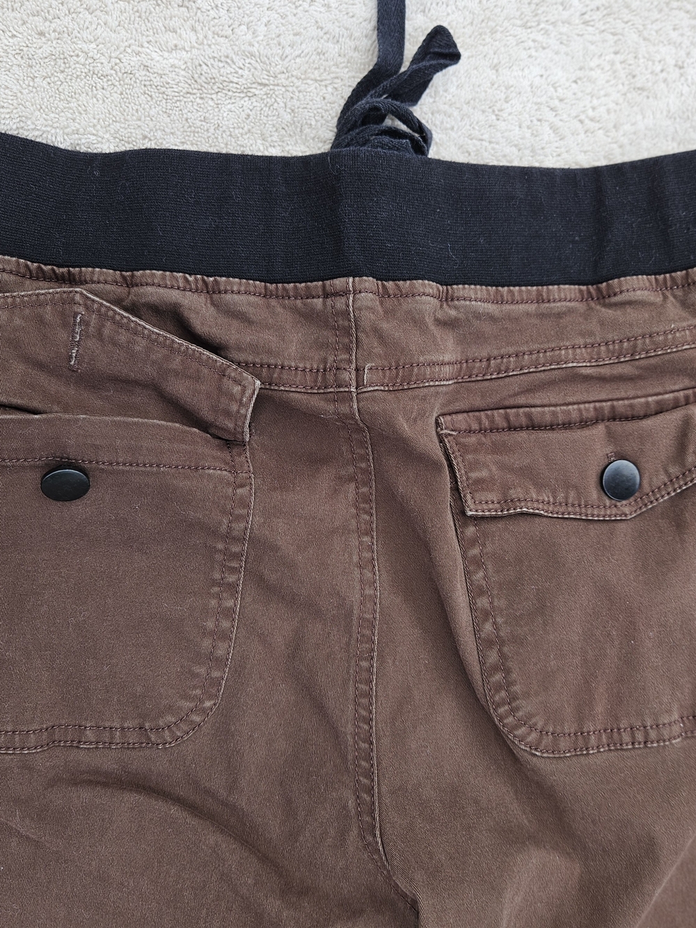 FLYINGALS Earthy Brown Fulssic Straight Fit - Picture 2 of 5